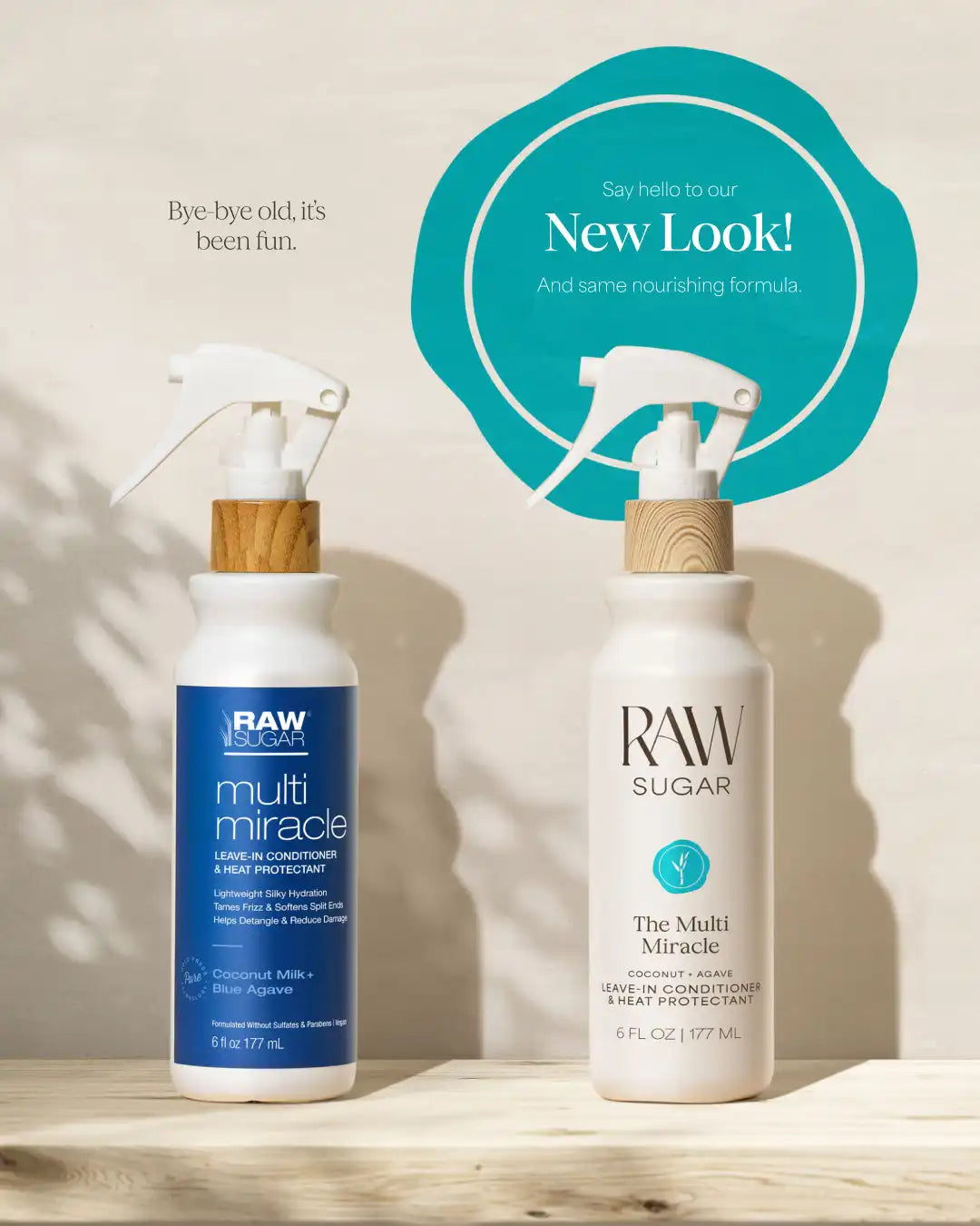 The Multi Miracle Leave-In Conditioner & Heat Protectant | Coconut + Agave | 6 fl oz