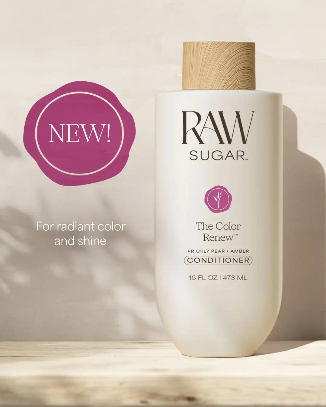 The Color Renew Conditioner | Prickly Pear + Amber | 16 fl oz