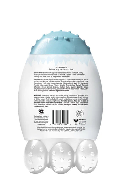 Kids' 2-in-1 Body Wash + Bath Soak - Sensitive | Fragrance Free | 12 fl oz