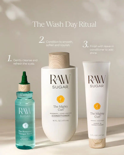 The Rosemary Vinegar Hair Rinse Shampoo Alternative | Rosemary + Mint | 6 fl oz
