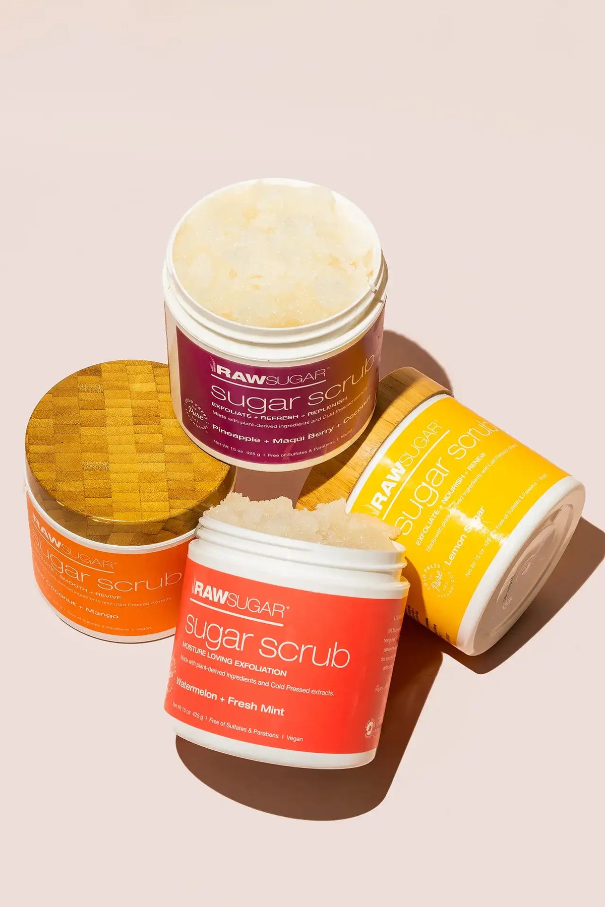 Sugar Scrub | Pineapple + Maqui Berry + Coconut | 15 oz