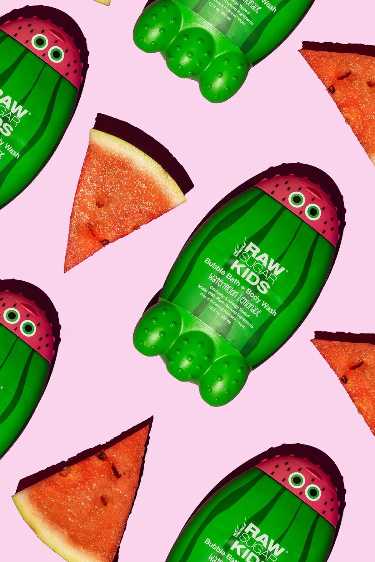 Kids' 2-in-1 Bubble Bath + Body Wash | Watermelon Lemonade | 12 fl oz