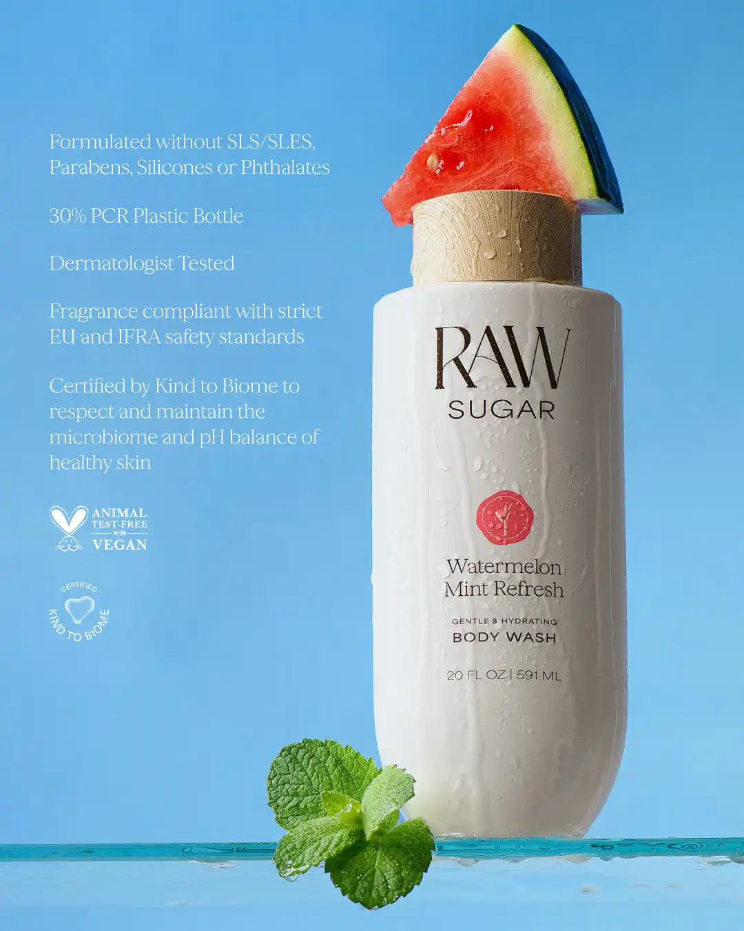 Watermelon Mint Refresh Body Wash | Watermelon + Mint | 20 fl oz