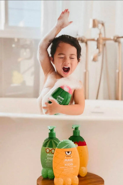 Kids' 2-in-1 Bubble Bath + Body Wash | Watermelon Lemonade | 12 fl oz