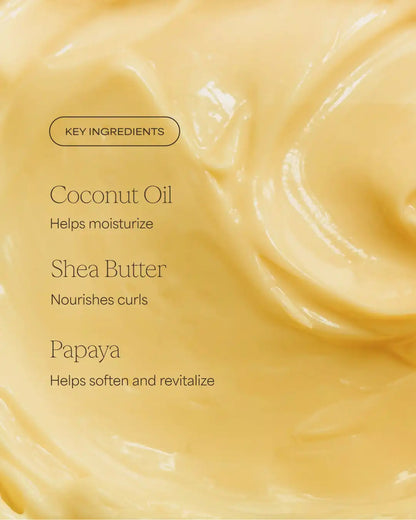 The Mighty Curl Hair Mask | Papaya + Coconut |10 fl oz