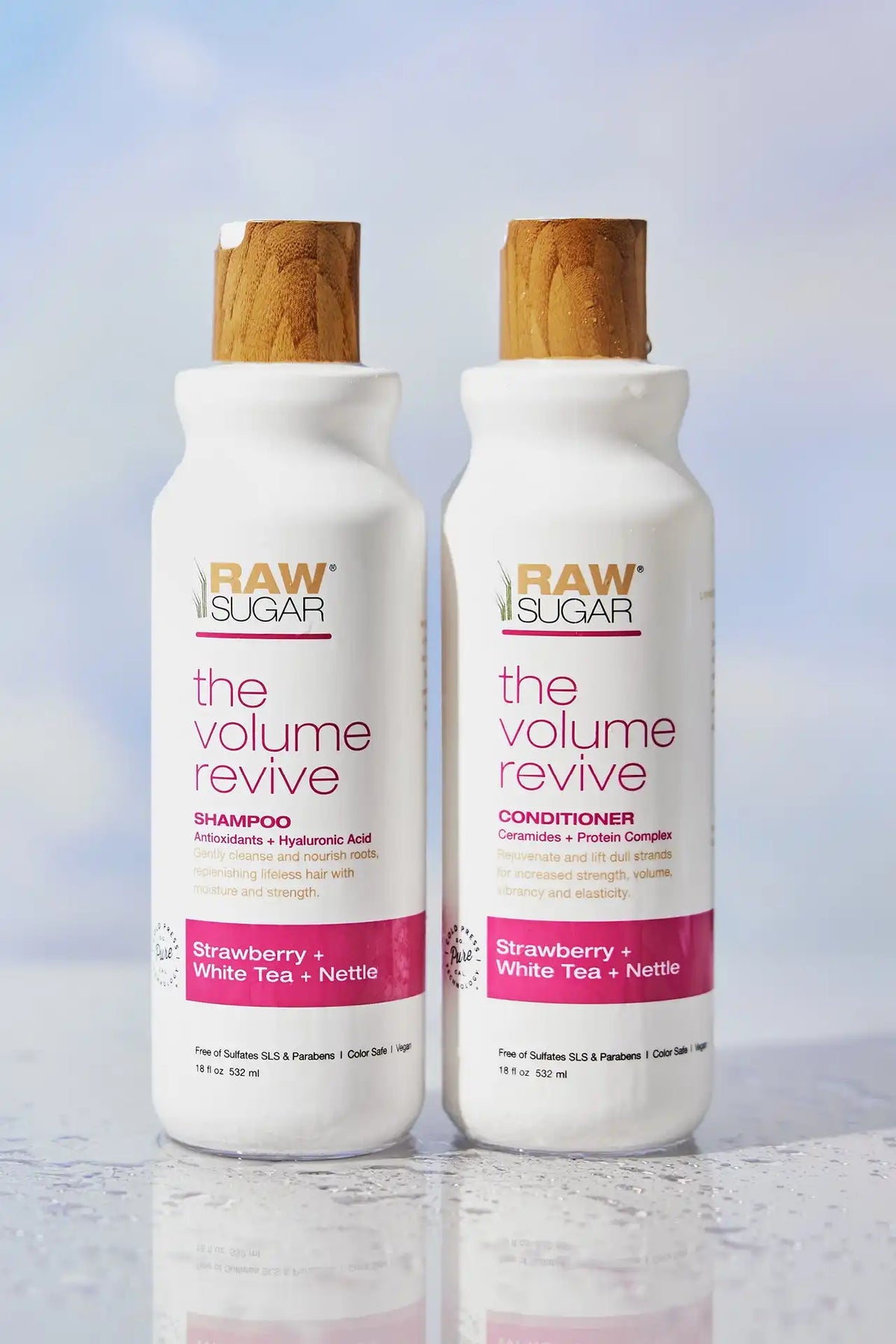 The Volume Revive Conditioner | Strawberry + White Tea + Nettle | 18 oz