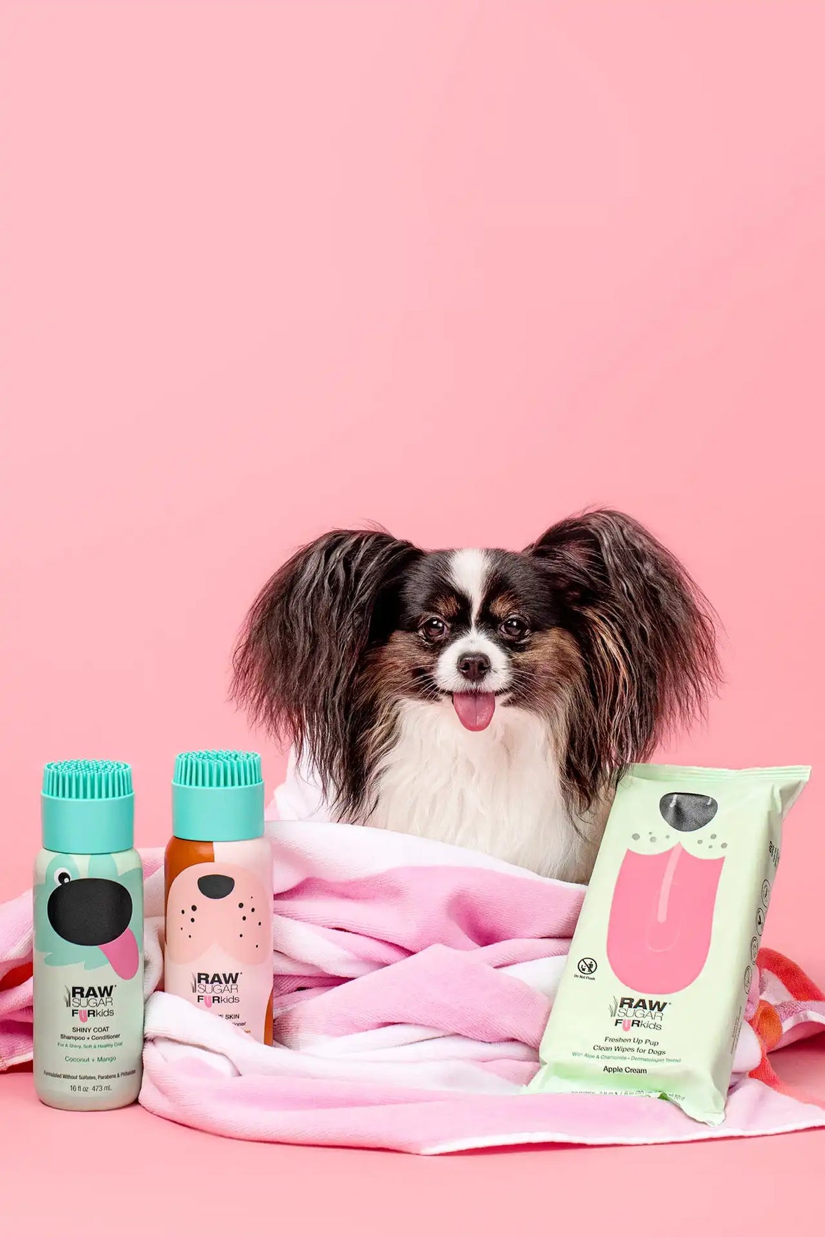 Fur Kids Shiny Coat Shampoo + Conditioner | Coconut + Mango | 16 oz