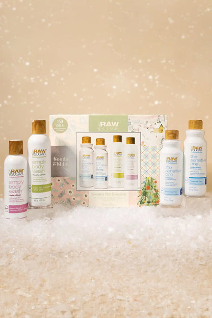 Soothe & Shine Sensitive Skin Essentials Kit | 4 Piece Set