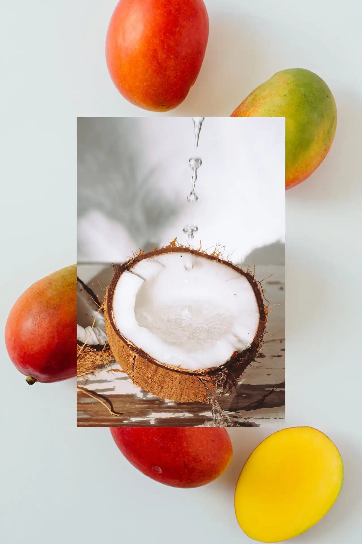 Daily Micro Scrub Salt Polish | Raw Coconut + Mango | 15 oz