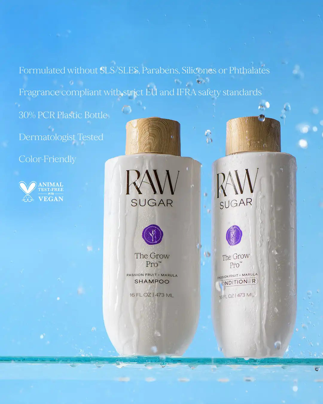 The Grow Pro Conditioner | Passion Fruit + Marula | 16 fl oz