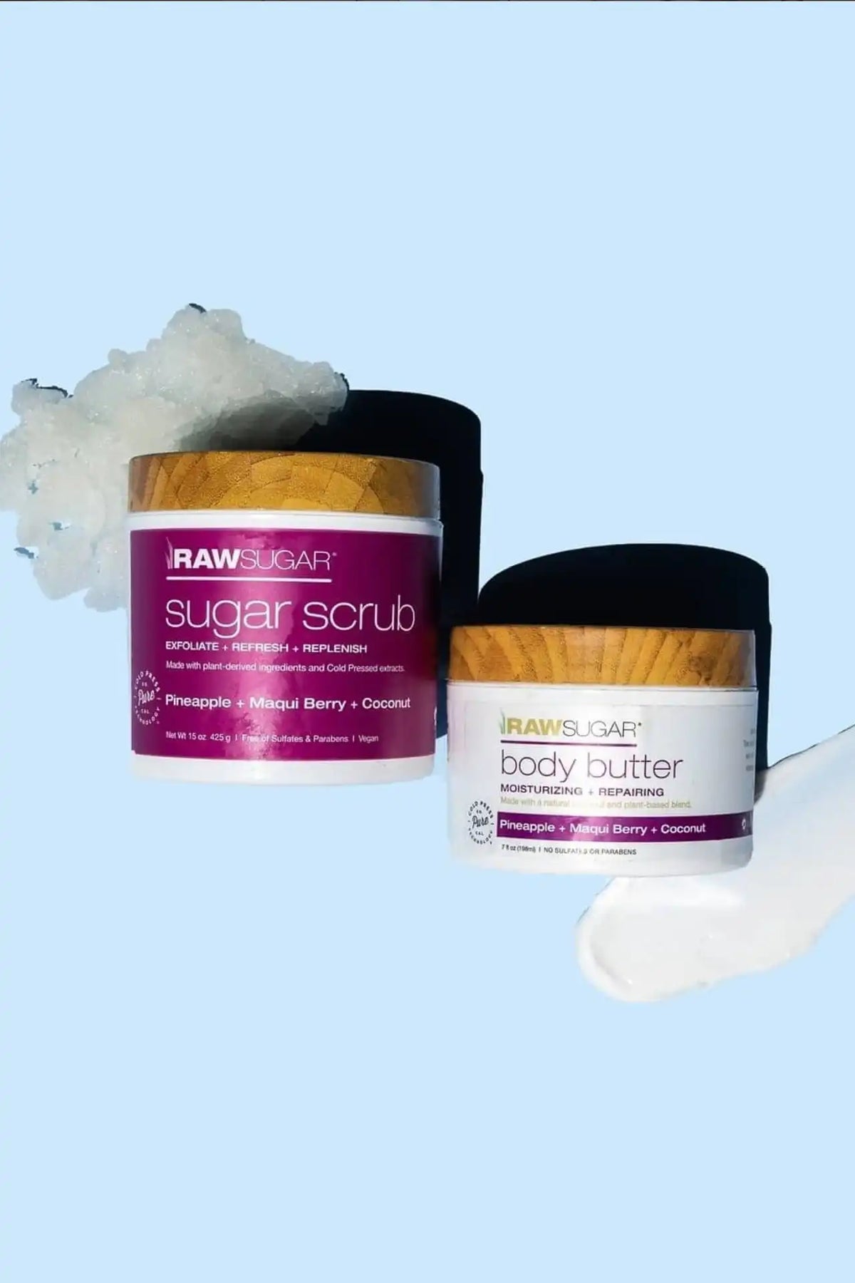 Sugar Scrub | Pineapple + Maqui Berry + Coconut | 15 oz