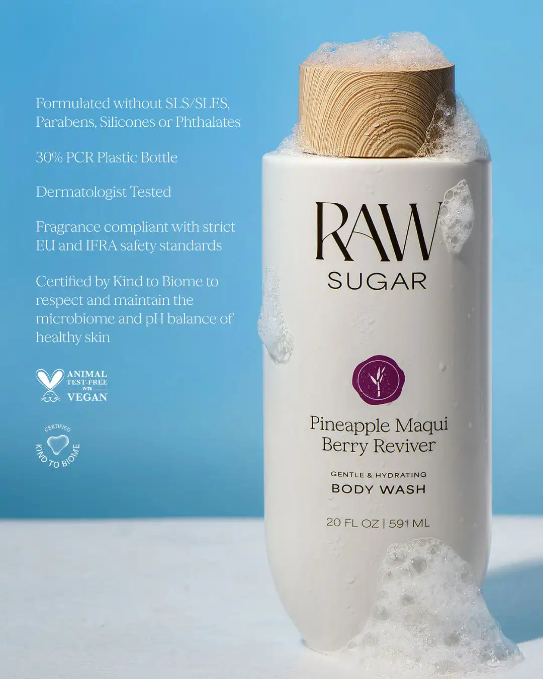 Pineapple Maqui Berry Reviver Body Wash | Pineapple + Maqui Berry  | 20 fl oz