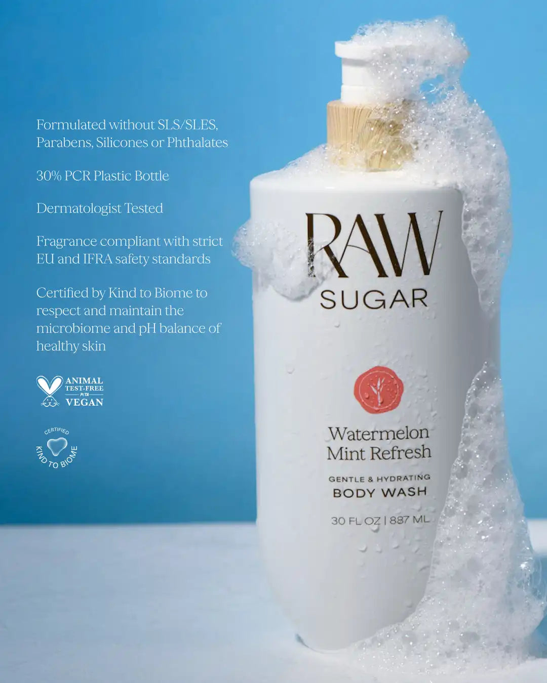 Watermelon Mint Refresh Body Wash | Watermelon + Mint | 30 fl oz