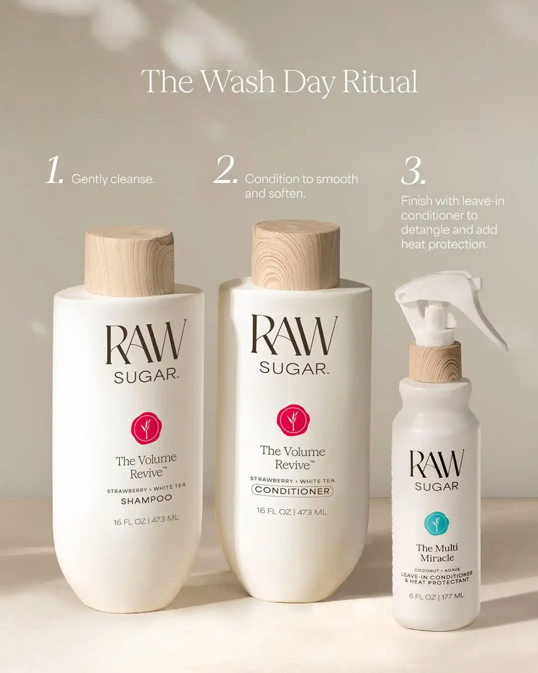 The Volume Revive Shampoo | Strawberry + White Tea | 16 fl oz