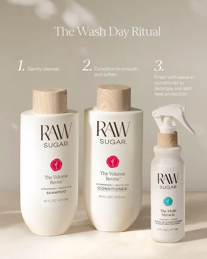 The Volume Revive Shampoo | Strawberry + White Tea | 16 fl oz