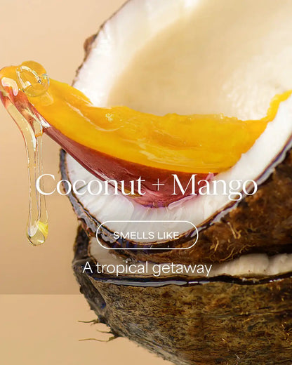 Sugar Scrub | Raw Coconut + Mango | 15 oz