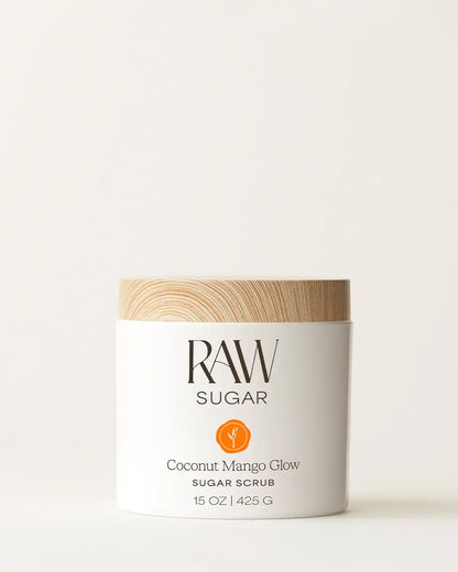 Sugar Scrub | Raw Coconut + Mango | 15 oz