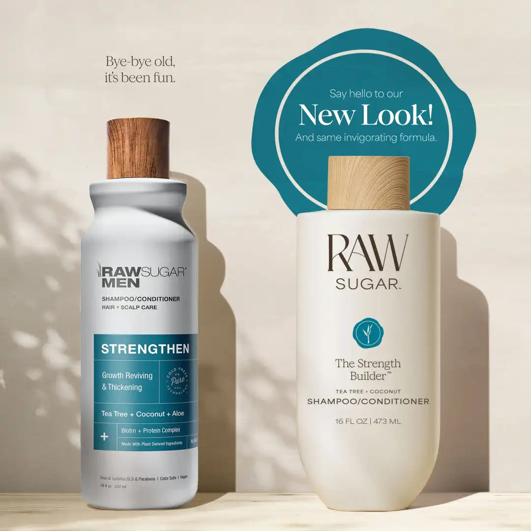The Strength Builder 2-in-1 Shampoo & Conditioner | Tea Tree + Coconut | 16 fl oz
