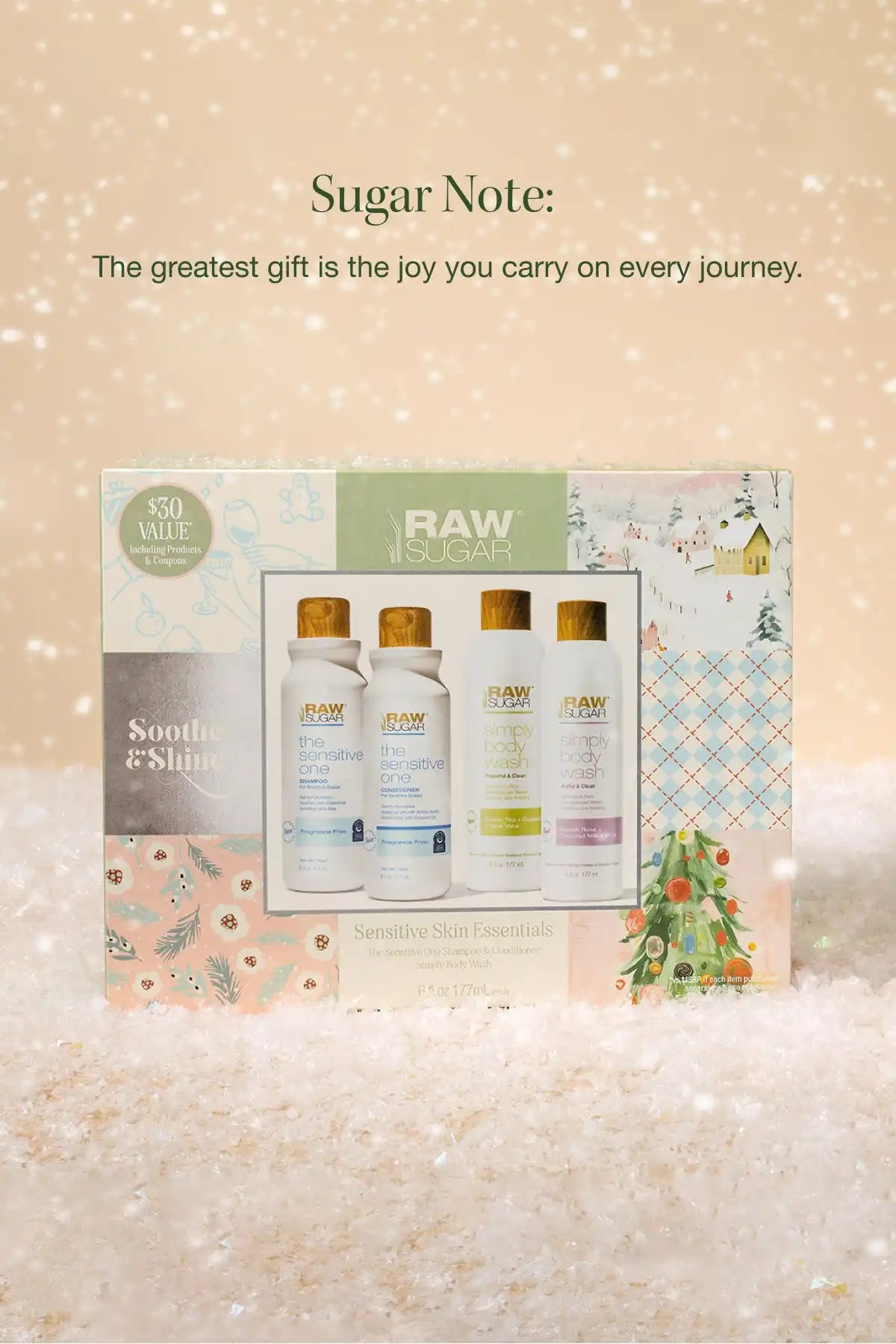 Soothe & Shine Sensitive Skin Essentials Kit | 4 Piece Set