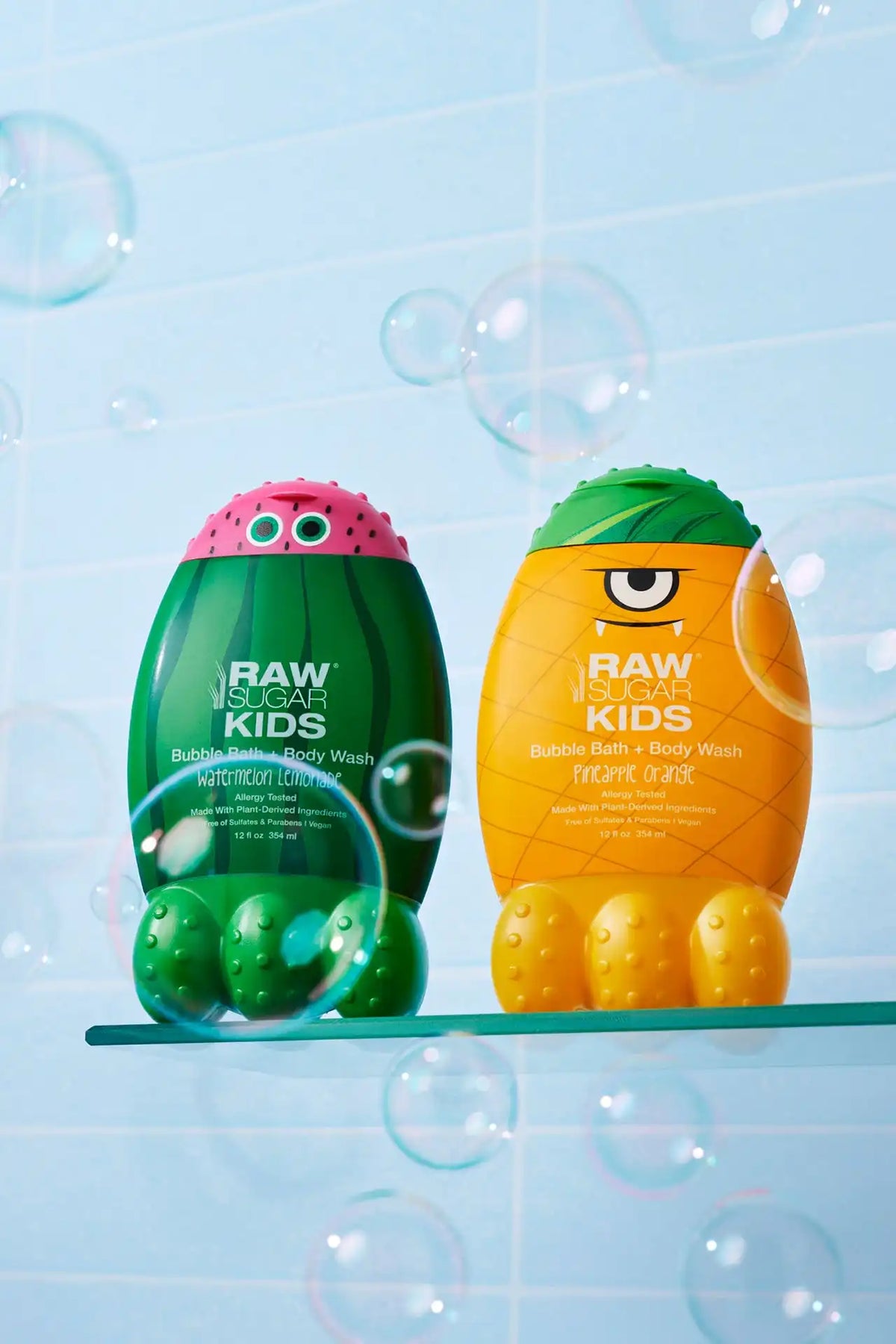 Kids' 2-in-1 Bubble Bath + Body Wash | Watermelon Lemonade | 12 fl oz