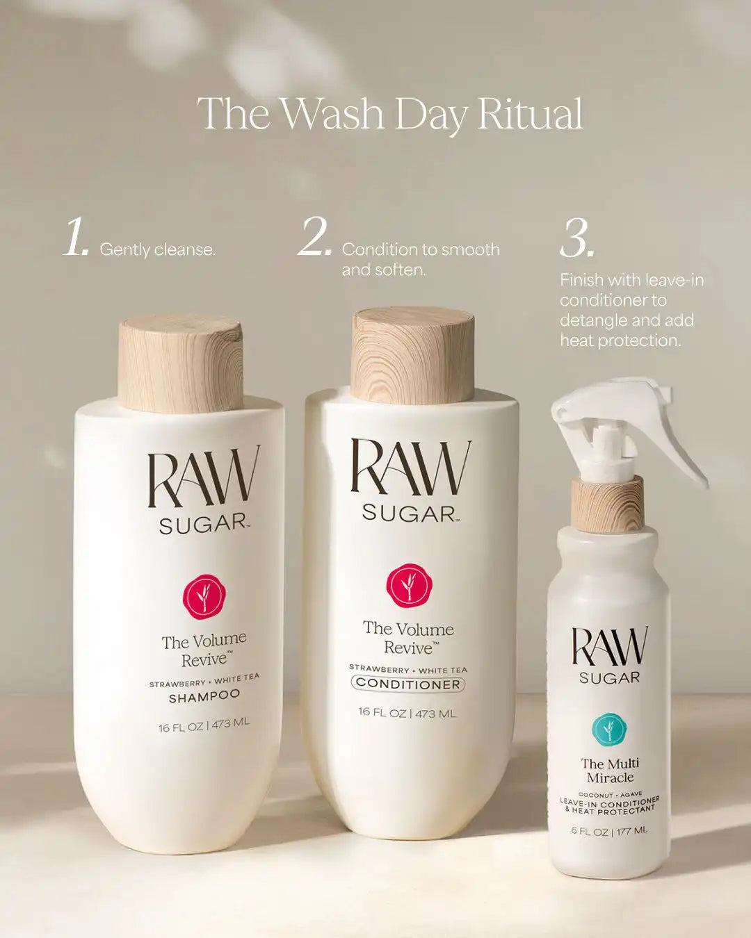 The Volume Revive Conditioner | Strawberry + White Tea | 16 fl oz