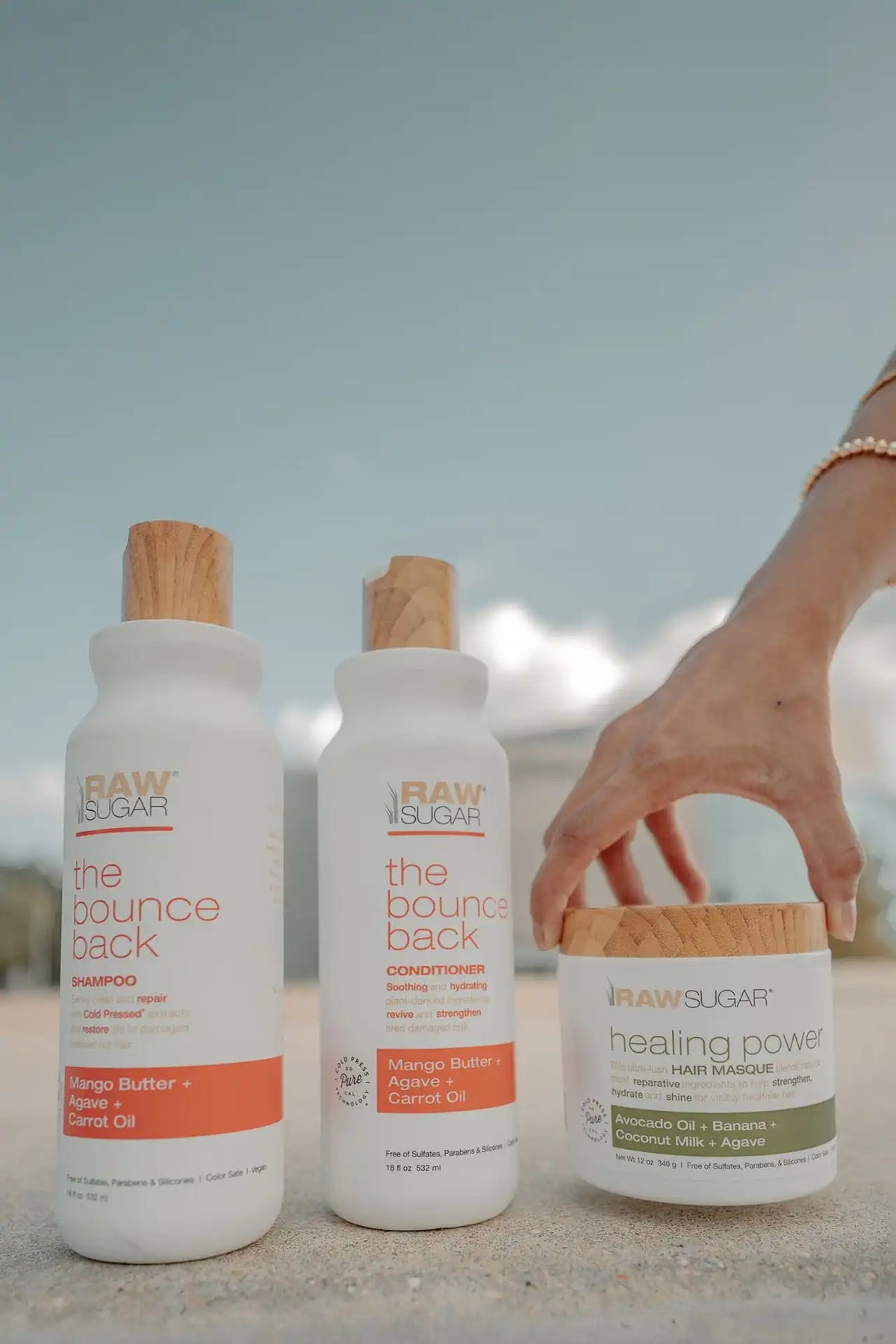 The Bounce Back Conditioner | Mango Butter + Agave + Carrot Oil | 18 oz
