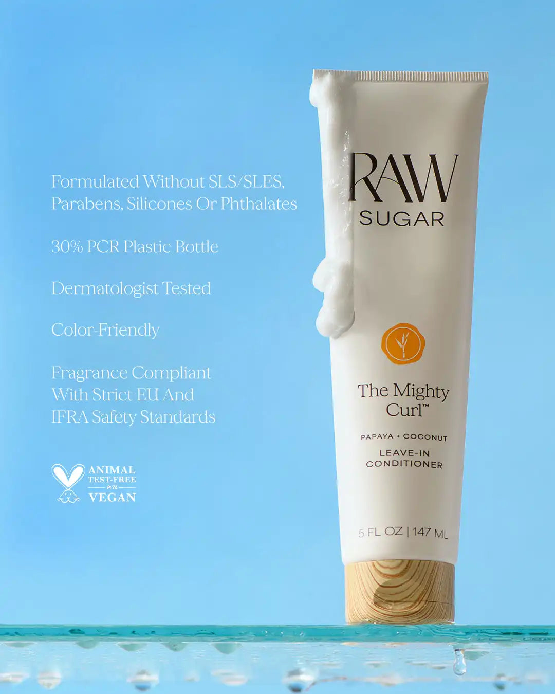The Mighty Curl Leave-In Conditioner | Papaya + Coconut | 5 fl oz
