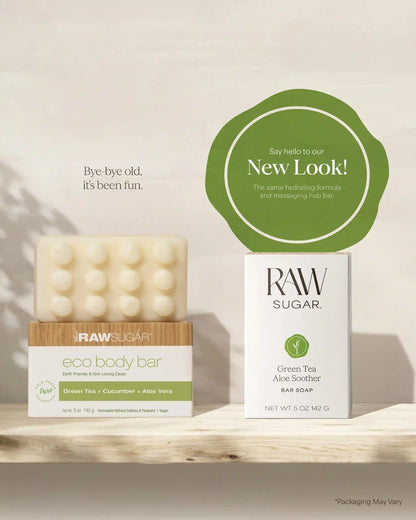 Eco Body Bar | Green Tea + Cucumber + Aloe Vera | 5 oz