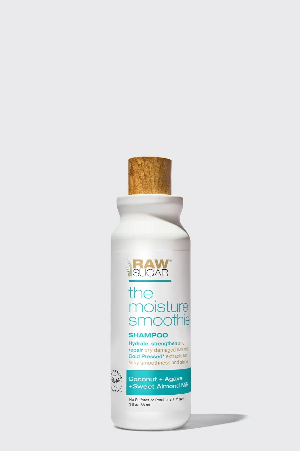 The Moisture Smoothie Shampoo | Coconut + Agave + Sweet Almond Milk | 3 fl oz