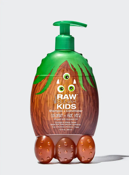 Kids' 2-in-1 Shampoo + Conditioner | Coconut + Aloe Vera | 12 fl oz