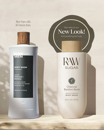 Charcoal Bamboo Reset Body Wash | Charcoal + Bamboo | 20 fl oz